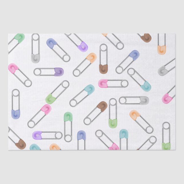 Papel De Seda Pinos da fralda (Frente )