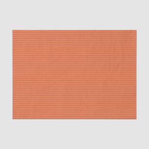 Papel De Seda Pinstripes Laranja