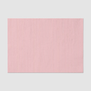 Papel De Seda Pinstripes Rosa Pastel