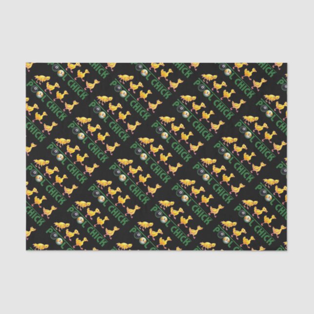 Papel De Seda Pintinho piscina (Frente )