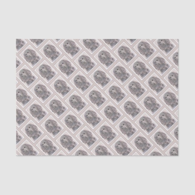 Papel De Seda Pintura de Boykin Spaniel - Arte de Cachorro Origi (Frente )