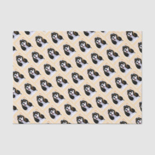 Papel De Seda Pintura De Cocker Spaniel (Participante) - Arte De