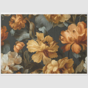 Papel De Seda Pintura de Forja Laranja