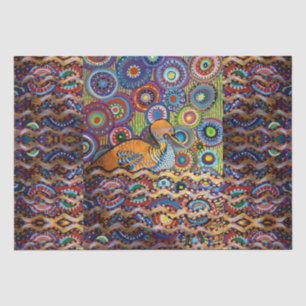 Papel De Seda pintura de pato  