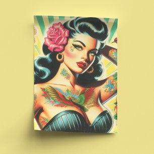 Papel De Seda Pintura De Tatuagem Na Escola Antiga