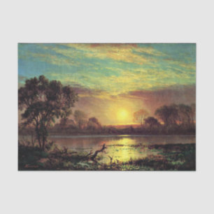 Papel De Seda Pintura do Lago Owens, Califórnia