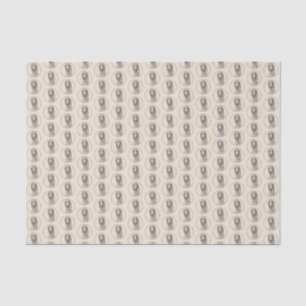 Papel De Seda Pintura em Saluki - Arte Cão Original