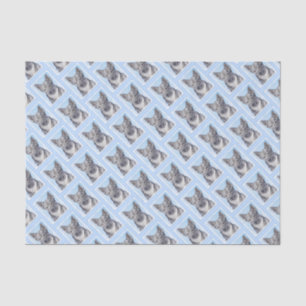 Papel De Seda Pintura em Vallhund, na Suécia - Arte Cachorro Ori