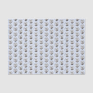 Papel De Seda Pintura em Wolfhound Irlandês - Arte Cão Origina