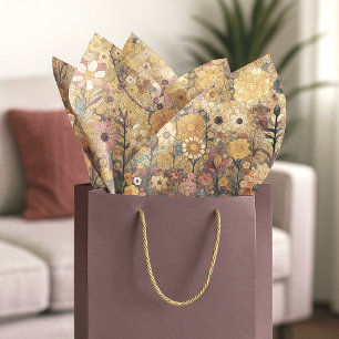 Papel De Seda Pintura Floral de Arte Fina no Estilo Antigo Art N