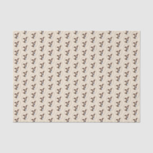 Papel De Seda Pintura italiana em greyhound - Arte canina origin