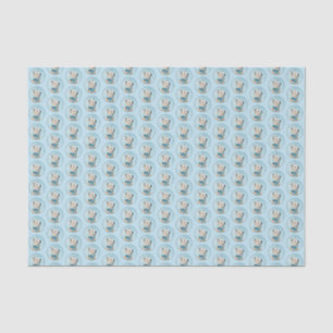 Papel De Seda Pintura Norueguesa De Buhund - Arte De Cachorro Or