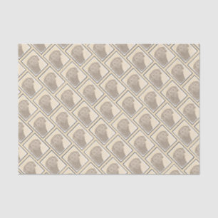 Papel De Seda Pintura Original para Cão na Baía de Chesapeake Re