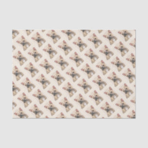 Papel De Seda Pintura para o Bulldog Francês (Sable) - Fita Ori