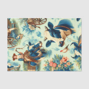 Papel De Seda Pintura por Aquarela de Fazenda Cócica