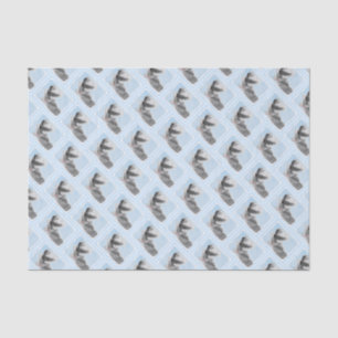Papel De Seda Pintura Schnauzer (Giant, Standard) - Arte Canina