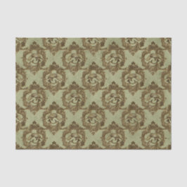 Papel De Seda Pirata Náutica do Peixe Vintage