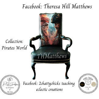 Papel De Seda Pirates in a Duel Decoupage Tissue Paper