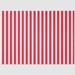 Papel De Seda Pistas brancas vermelhas estriadas padrão de carna