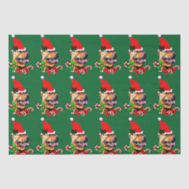 Papel De Seda Pit Bull Terrier Natal Americano