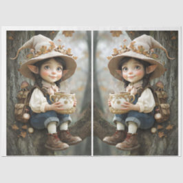Papel De Seda Pixie Beige Hat Tissue Paper