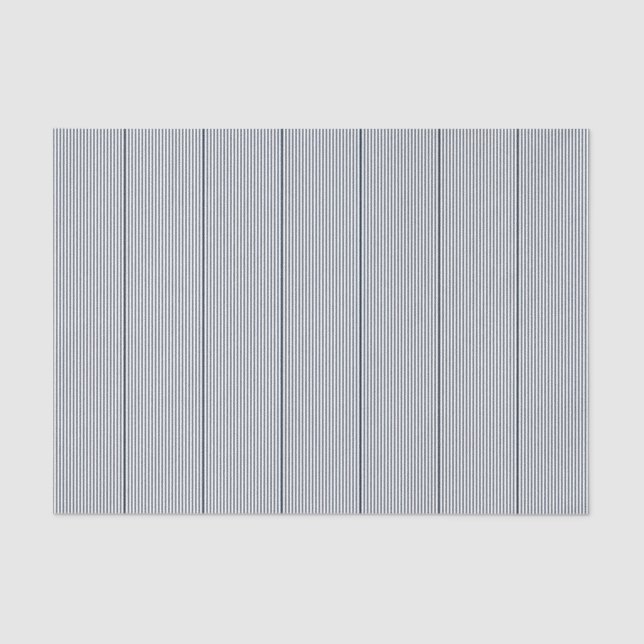 Papel De Seda Placa de baseball Stripes Blue 19-TISSUE WRAP PAPE (Frente )