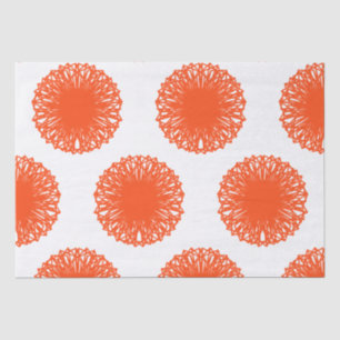 Papel De Seda Placa laranja Sphere Graphics Abstrato Art