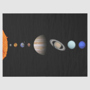 Papel De Seda PLANETAS do SISTEMA SOLAR 23" envolvendo