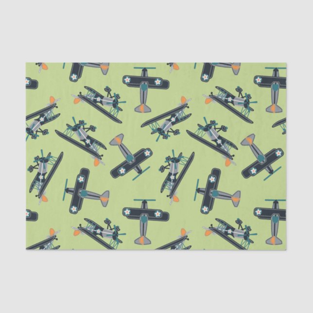 Papel De Seda Planos de colheita (Frente )