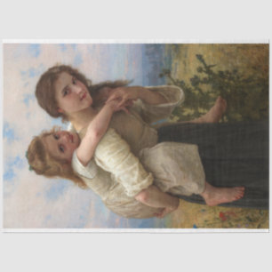 Papel De Seda Pleasant Burden por William Adolphe Bouguereau