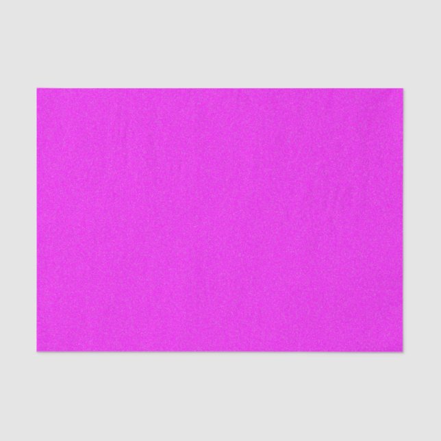 Papel De Seda Poeira de estrela fúcsia (Frente )