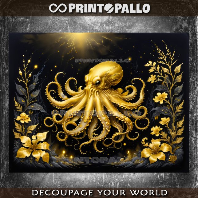 Papel De Seda Polvo dourado em fundo preto (Criador carregado)