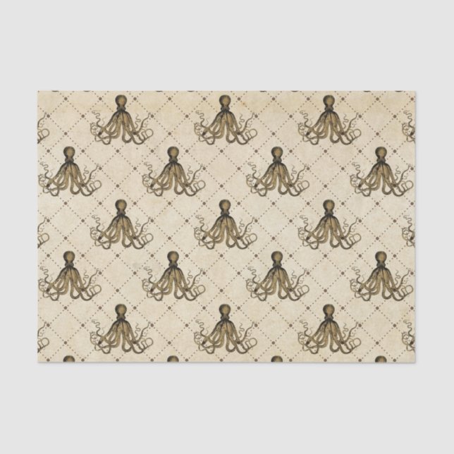 Papel De Seda Polvo Vintage Grande