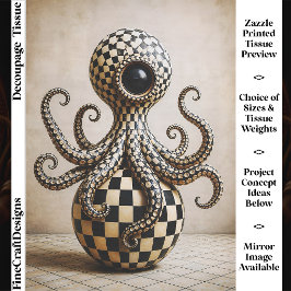 Papel De Seda Polvo Xadrez Surreal, Harlequin FX2R