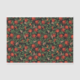 Papel De Seda Pomegranatos e Bella Moths