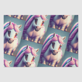 Papel De Seda Pôneo Espírito 3D 2