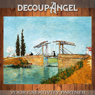 Papel De Seda Ponte de Van Gogh - Langlois em Arles Decoupage