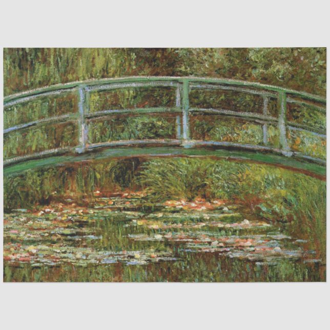 Papel De Seda Ponte Japonesa Monet Giverney (Frente )