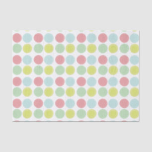 Papel De Seda Pontos de Aquarela Coloridos