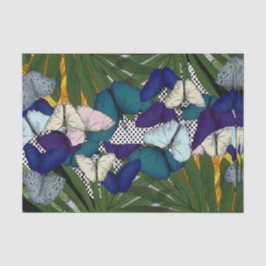 Papel De Seda Pontos de borboleta Desligamento/Papel tecidular