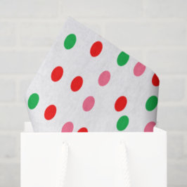 Papel De Seda Pontos de Natal