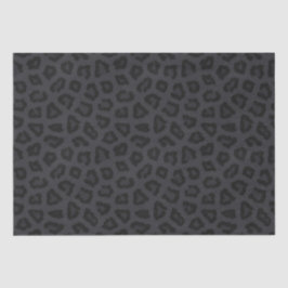 Papel De Seda Pontos de Pantera Preta