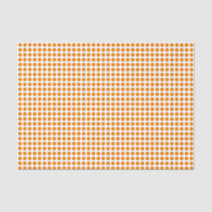 Papel De Seda Pontos laranja no Livro Branco