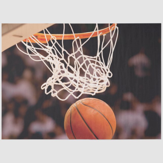 Papel De Seda Pontuação de Basquetebol (Frente )