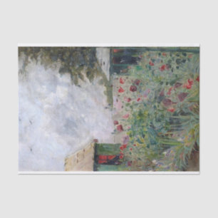 Papel De Seda Poppies florescentes de Julia Beck