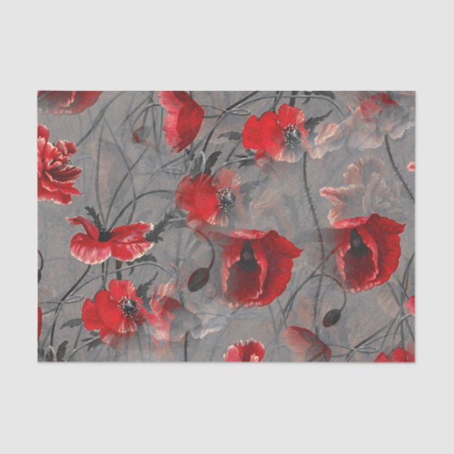 Papel De Seda Poppy Haze (Frente )