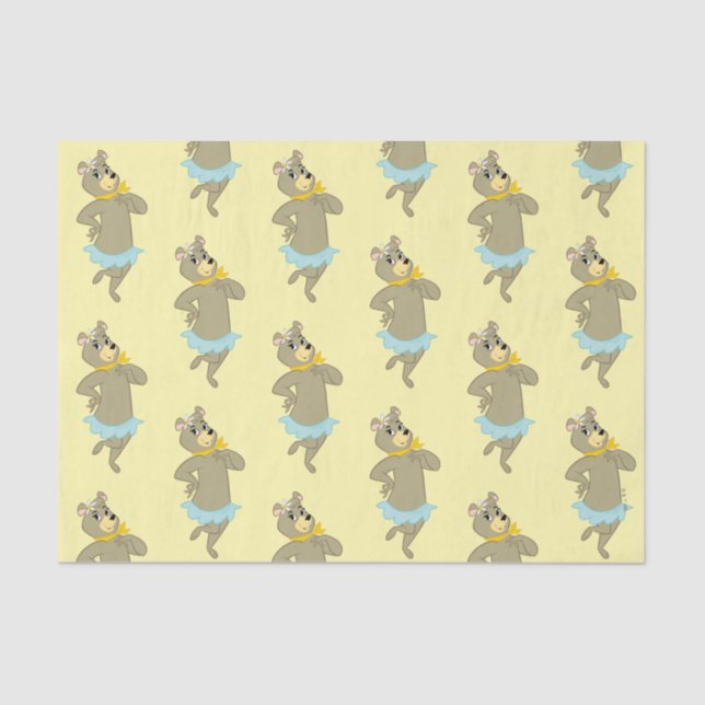 Papel De Seda Porco do Urso Cindy (Frente )