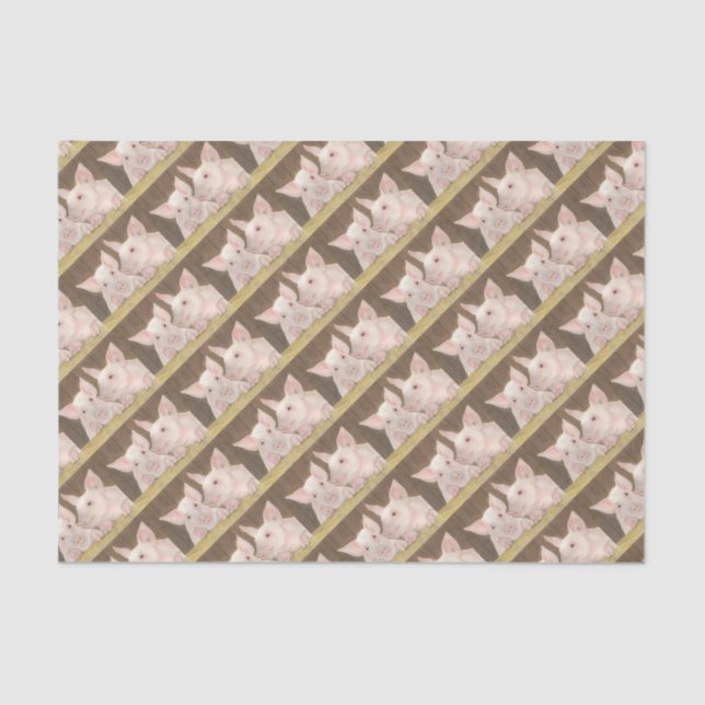 Papel De Seda Porcos (Frente )