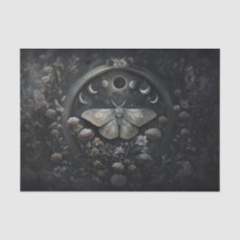 Papel De Seda Portal Prateado Misterioso, Eclipse Solar