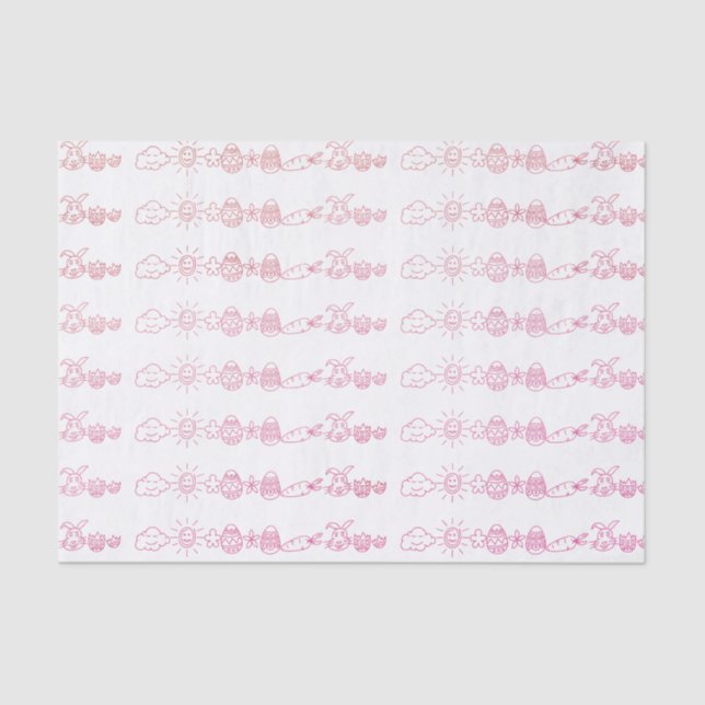 Papel De Seda Portas da páscoa (Frente )